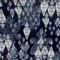 Polyester spandex örgü dijital baskılı Kore kadife kumaş